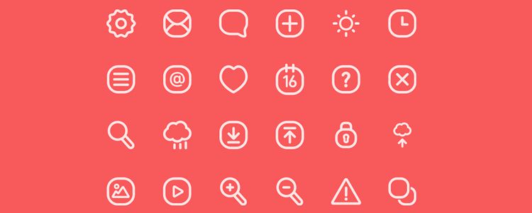 Icons V.3 — бесплатный шрифт с иконками от Hüseyin Yilmaz