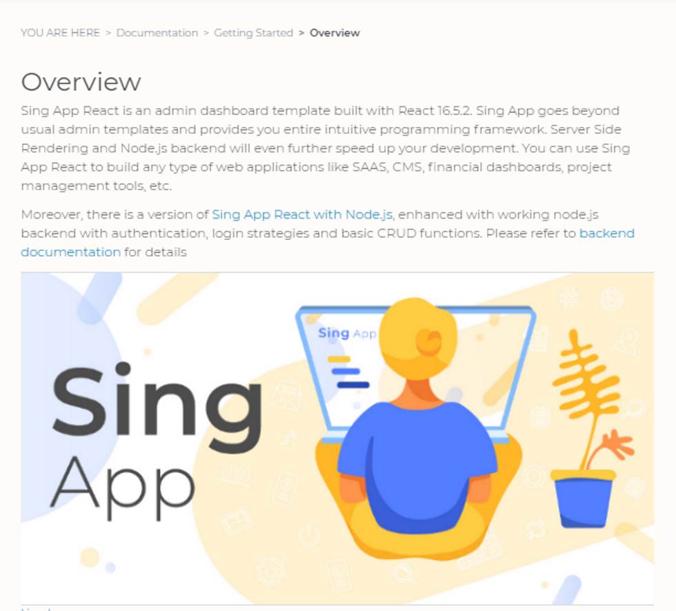 Sing App — шаблон документации